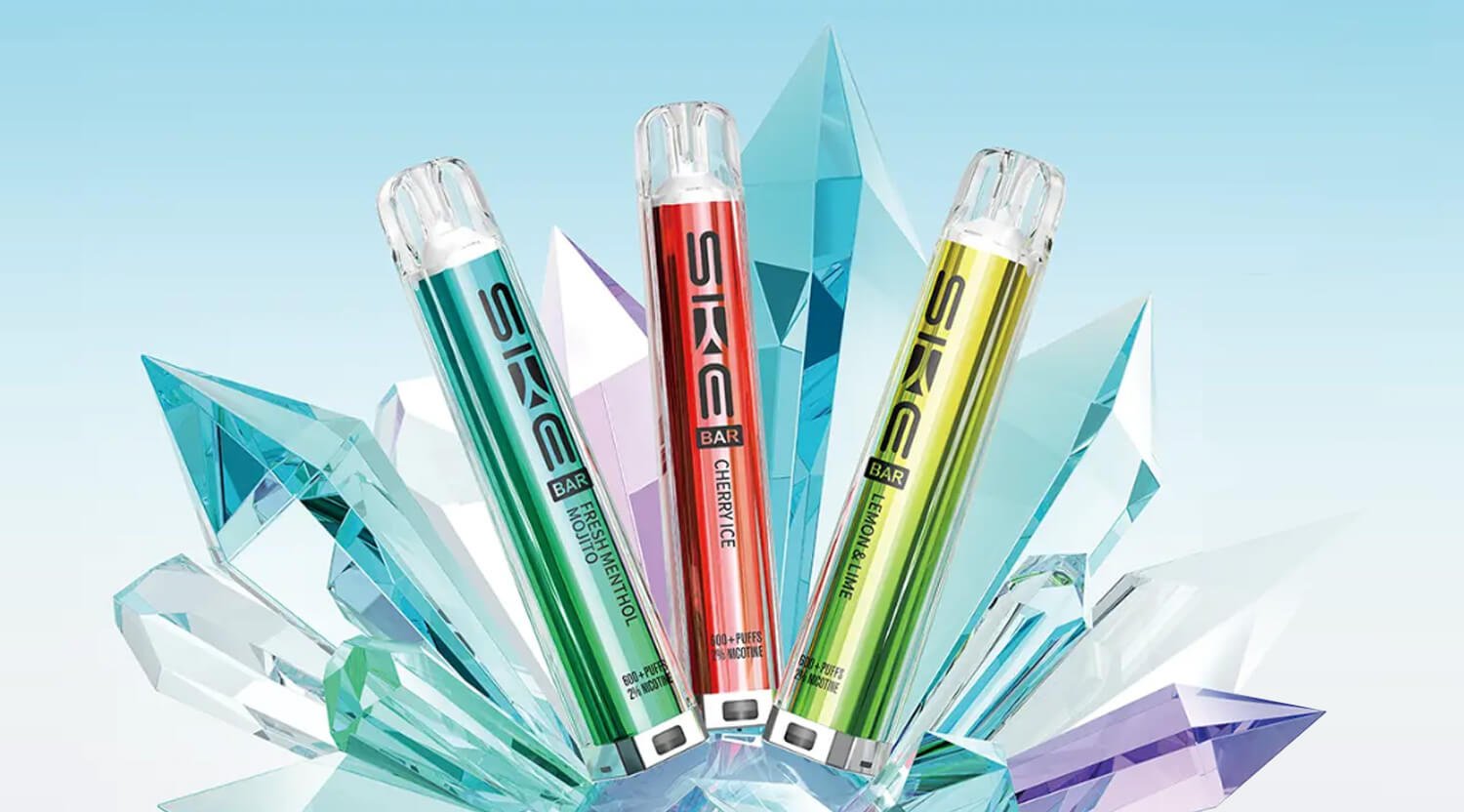 SKE Vape Crystal Bar - The Next Generation Product Imagery