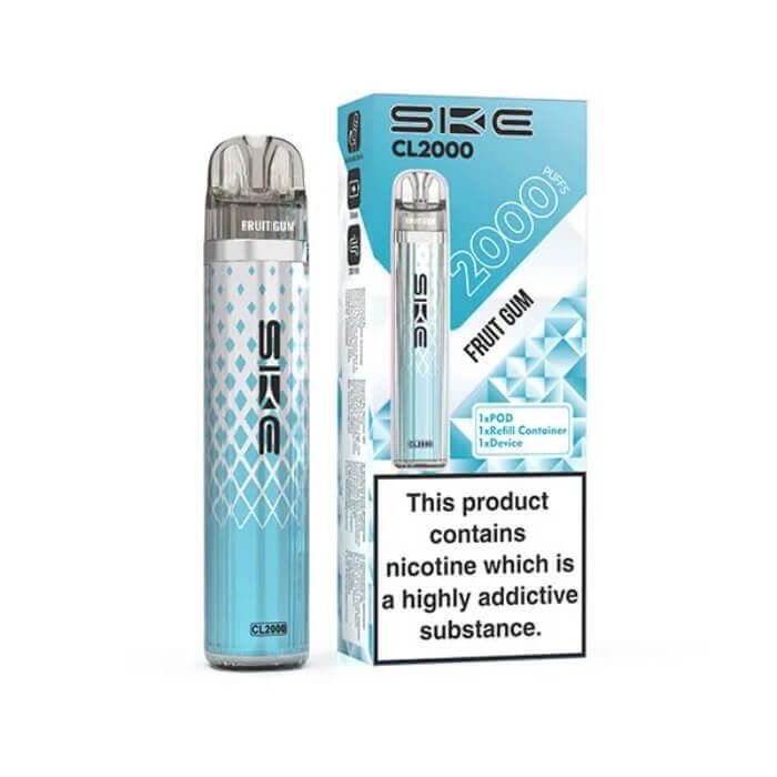 100 000 puff vape SKE Bar 600 Berry Ice Prefilled Pod Kit 20mg