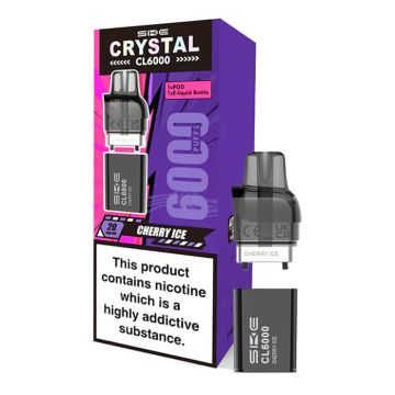 SKE Crystal CL6000 Prefilled Pod - Cherry Ice