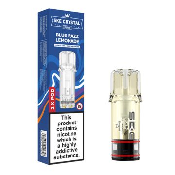 SKE Crystal PLUS Prefilled Pods - Blue Razz Lemonade - 2PK