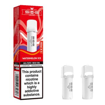 SKE Crystal Pro 600 Prefilled Pods - 20mg - 2PK-Watermelon Ice