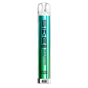 SKE Bar Prefilled Vape Kit - Fresh Menthol Mojito - 0mg
