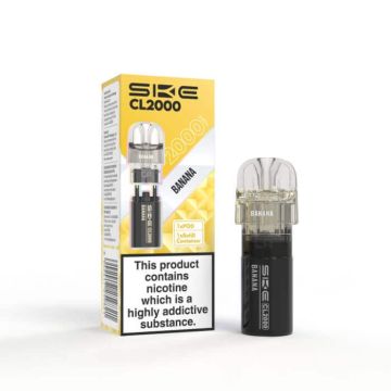 SKE Crystal CL2000 Prefilled Pods - Banana
