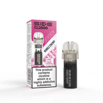 SKE Crystal CL2000 Prefilled Pods - Bubble Cherry