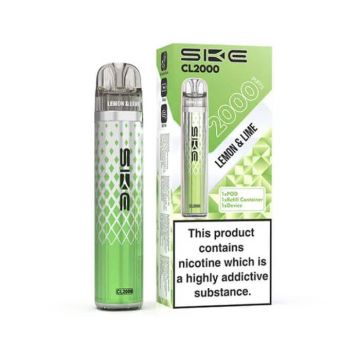 SKE Crystal CL2000 Prefilled Pod Vape Kit - Lemon and Lime