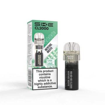 SKE Crystal CL2000 Prefilled Pods - Menthol Mojito