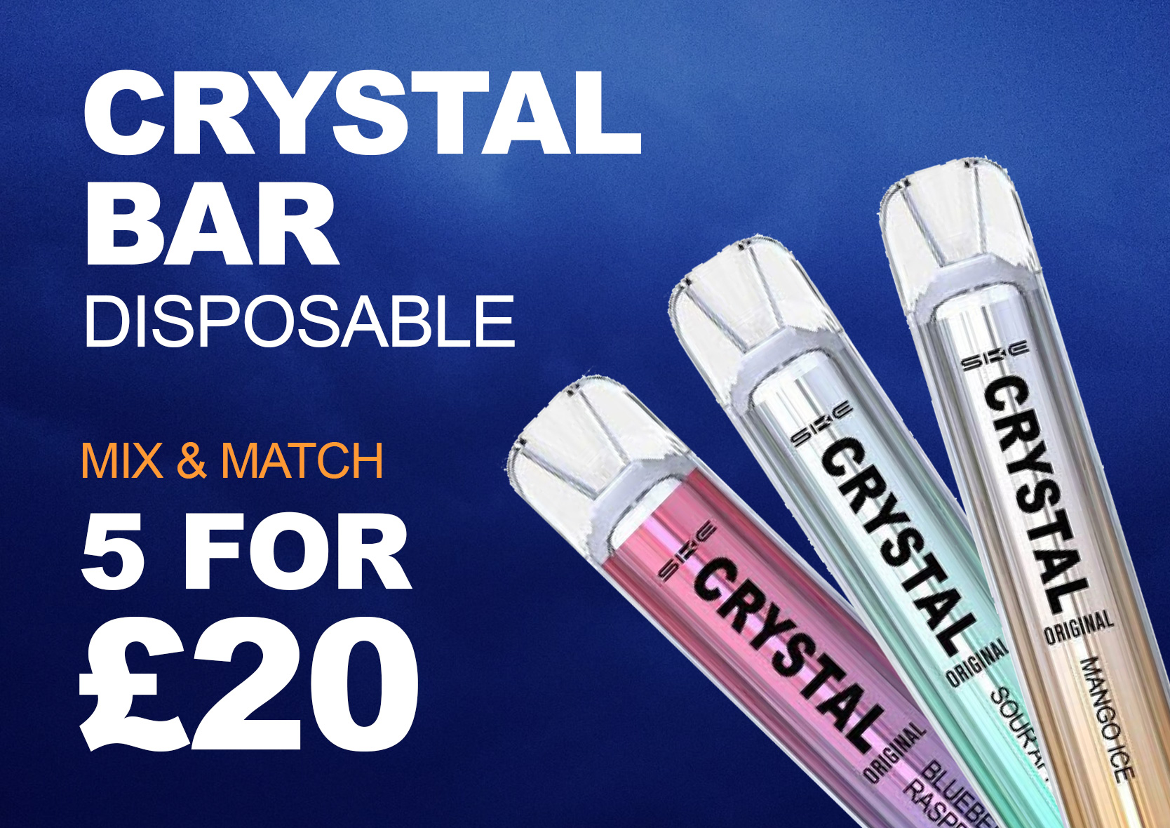 SKE Crystal Bar - 5 for £20