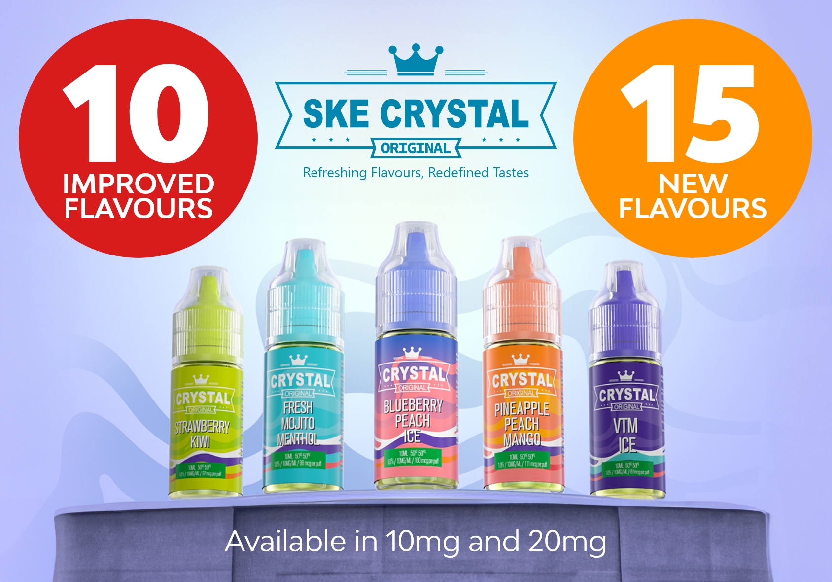 Shop our new Crystal Nic Salts